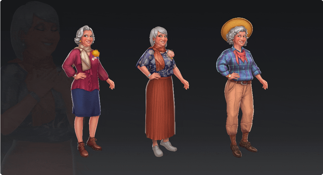 event twins - female characters