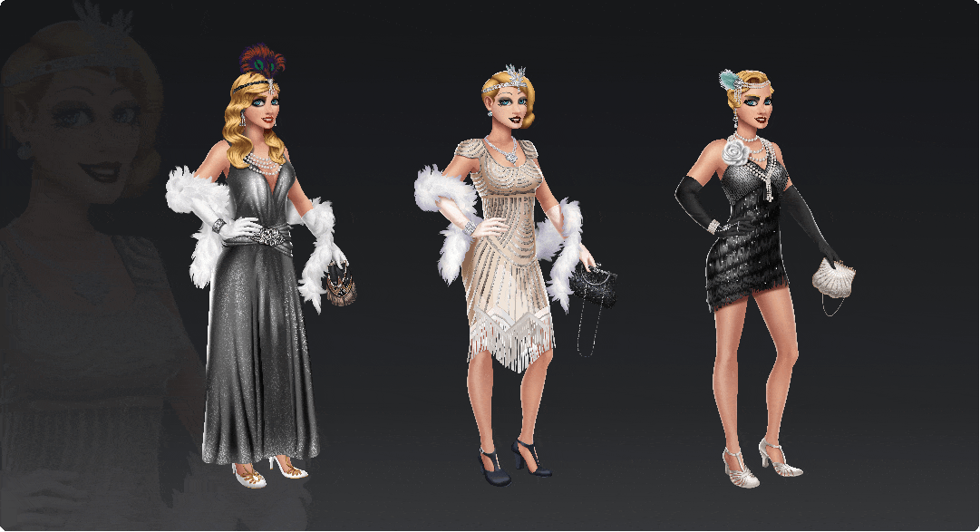 event twins - female characters