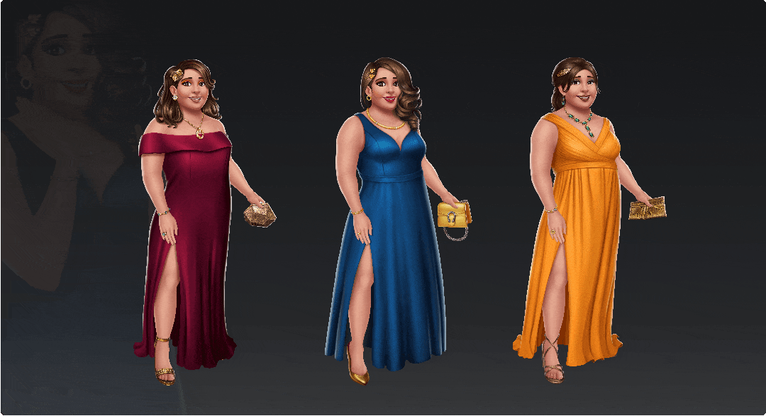 event twins - female characters