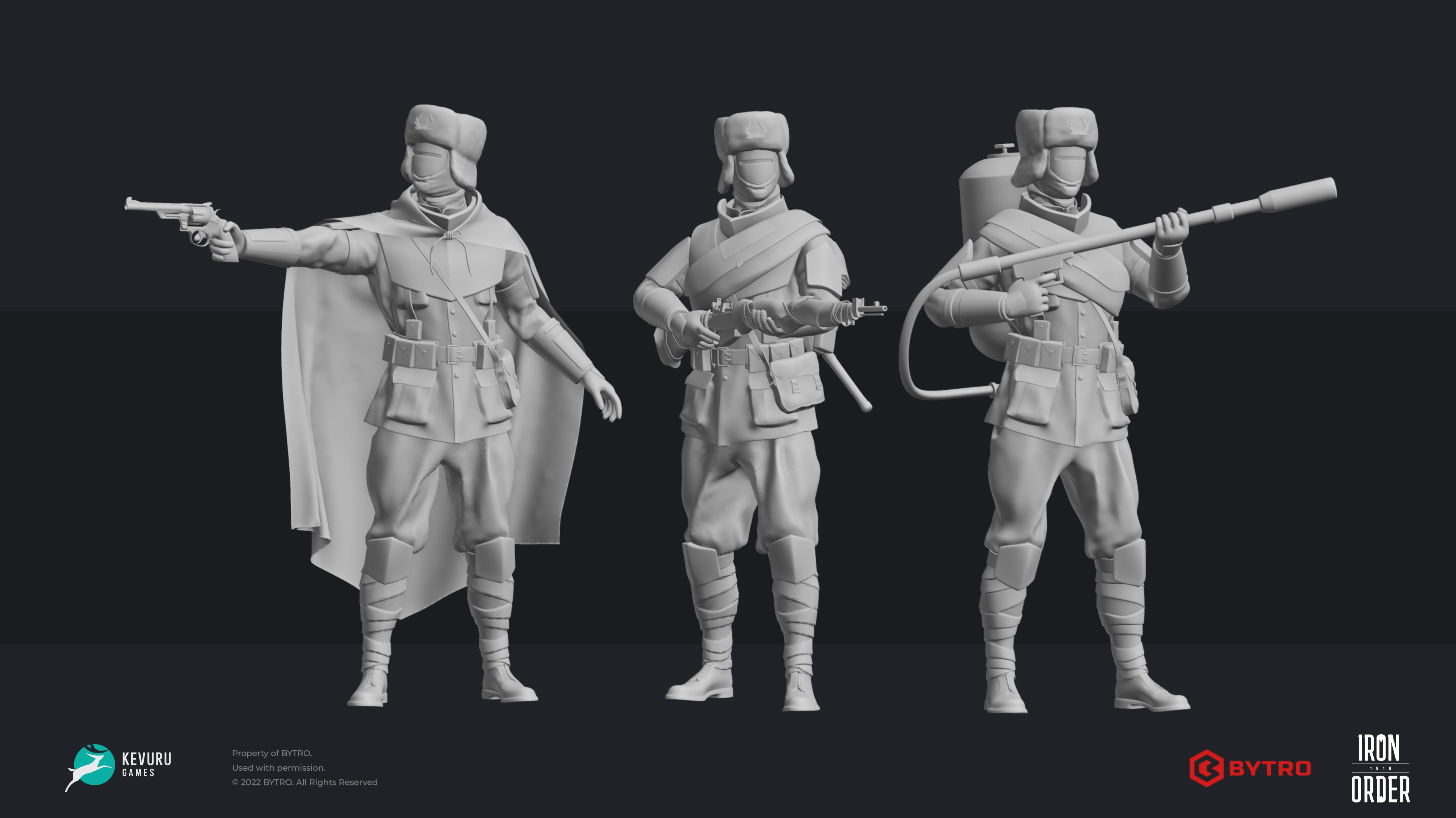 iron order character 3d