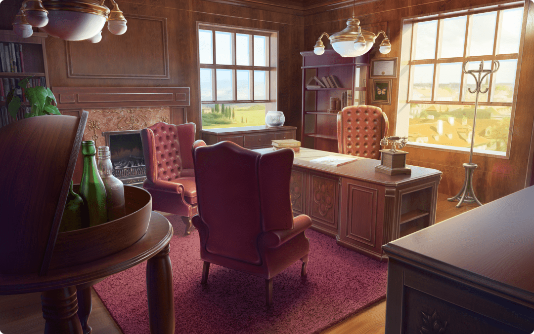 Mystery Match Village Cabinet