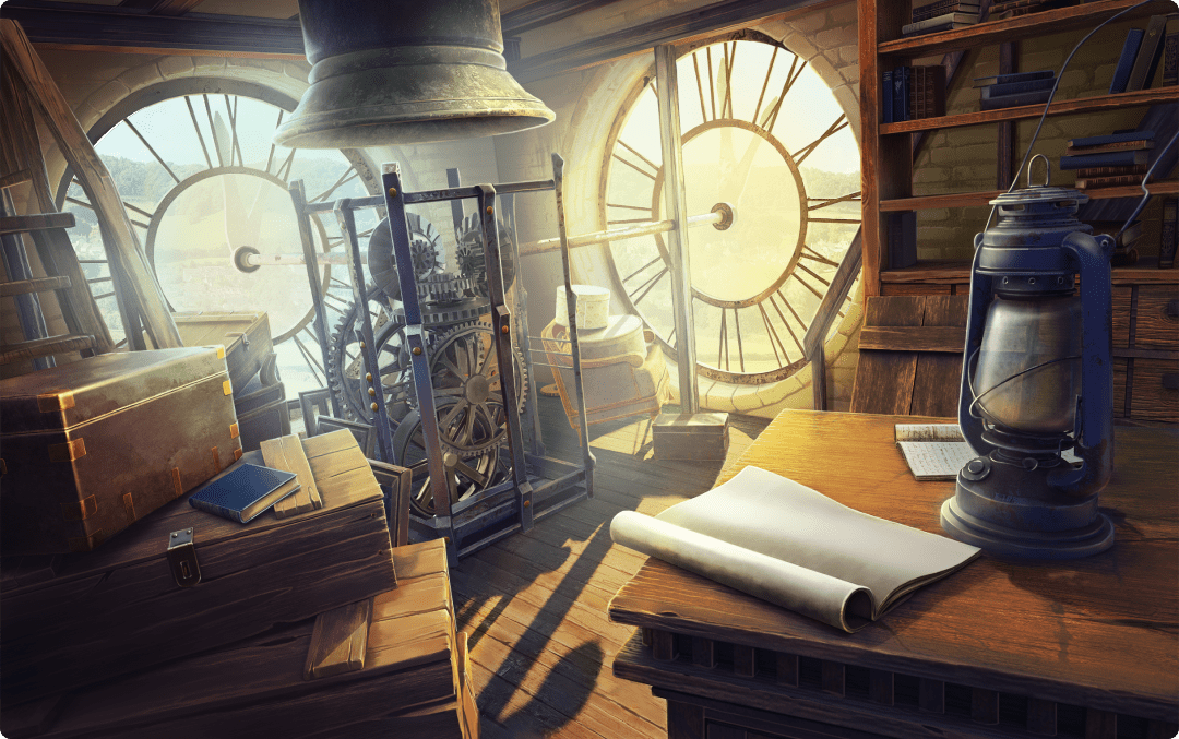 Mystery Match Village game art