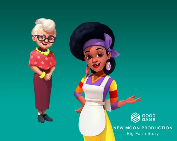 2D animation – Big Farm 2