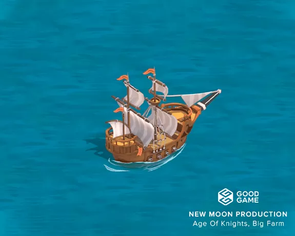 2D animation – Ships